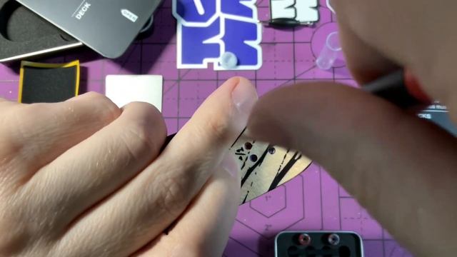 OBSIUS Fingerboard Unboxing & Setup - (Austin x Sticky Collab Deck)