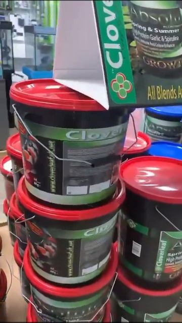 Our Absolute Growth fish food pellets!