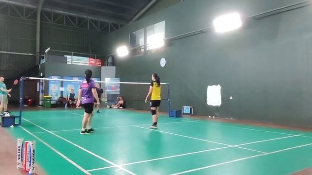 Lacoste Badminton.. WD MD Katty Ye2N 🆚 Epen Vk.. 👌🏸