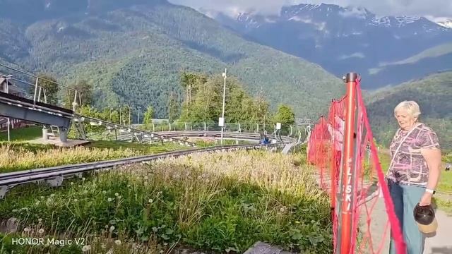 Родельбан на Розе Хутор в Сочи