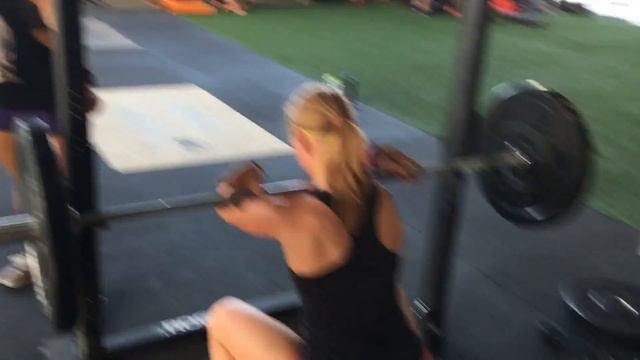 Anderson Front Squat - Jessica Estrada