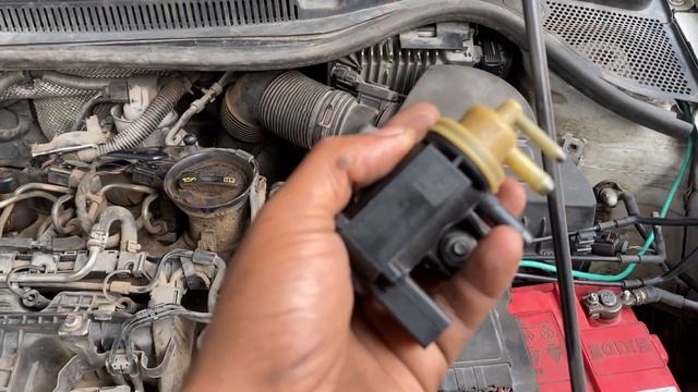 VW vento pickup problem heater light blinking fault code p25630