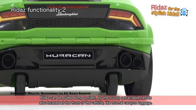 Ridaz Car Shape Luggage