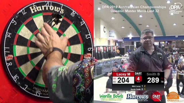 DPA 2019 Australasian Championships Oceanic Master Mens Last 32 and Last 16