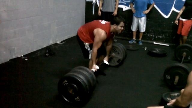 Alex set new I Am CrossFit Deadlift record...545#