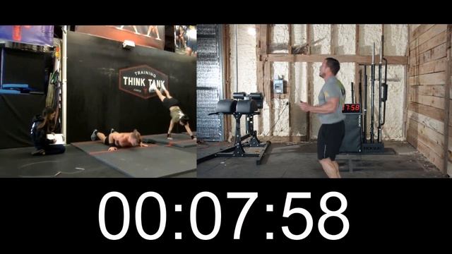 Noah Ohlsen vs Dan Bailey | 2021 Crossfit Open Workout 21.1