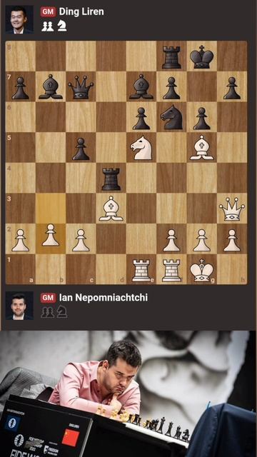 Game 7 || Nepo vs Ding || FIDE World #chess  Championship 2023