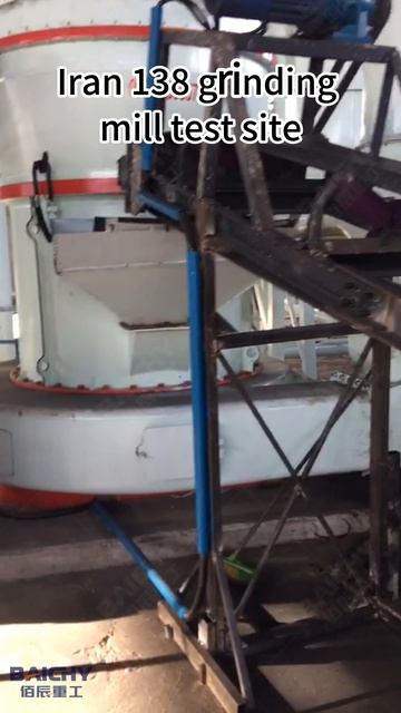 Иран MTW138 испытательный полигон для мельницы