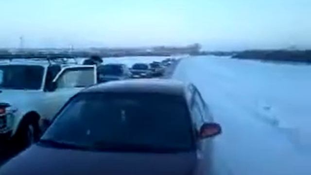 Замело трассу чаглинка