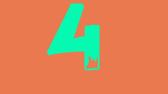 Цифры. Развивающая анимация для детей