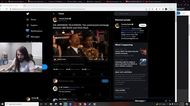 Will Smith Slapped Chris Rock