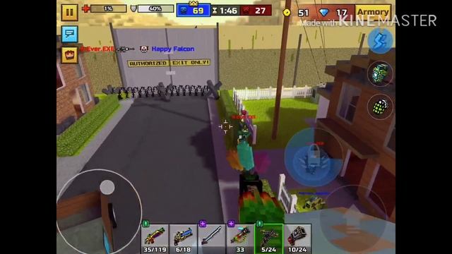Dude the poison darts are good!!!|Pixel Gun 3D