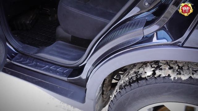 Накладки на внутренние части задних арок Nissan X-trail (russ-artel.ru)