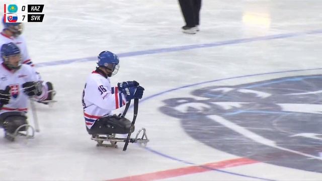 Kazakhstan - Slovakia. ICE SLEDGE HOCKEY CONTINENTAL CUP. 2 June 13:00 (Moscow time)