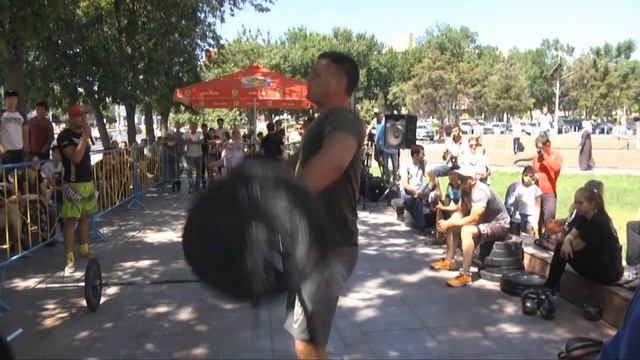 В Шымкенте выявили самого подготовленного атлета