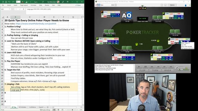20 Quick Tips Every Online Poker Player Needs to Know [Smart Poker Study Podcast #439]