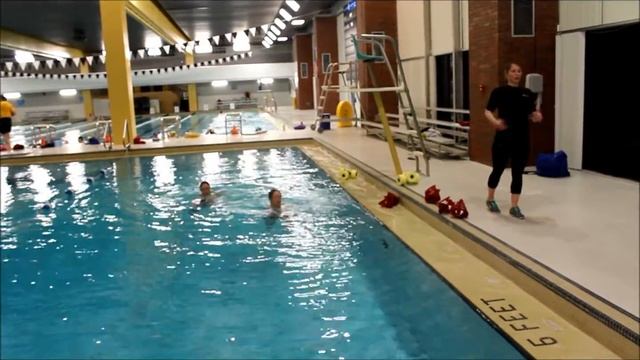 Aquatic Group Fitness Class Video