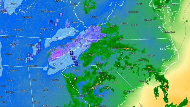 Record Early Columbia South Carolina Snow Nov. 1, 2014 - Radar/Sat/Temps/Obs