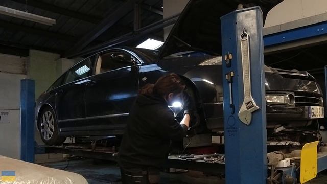 Cheap Citroën C6 Project 2:  Wishbone Issue Discovered + PURPLE bushes!