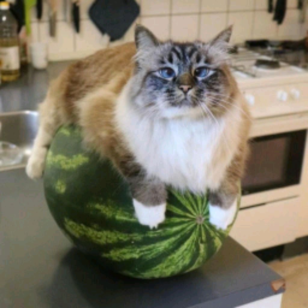 пытаюсь приручить котиков