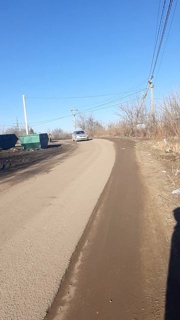 Мусорка на ул. Дачная, микрорайон Берёзки, фактически несанкционированная свалка