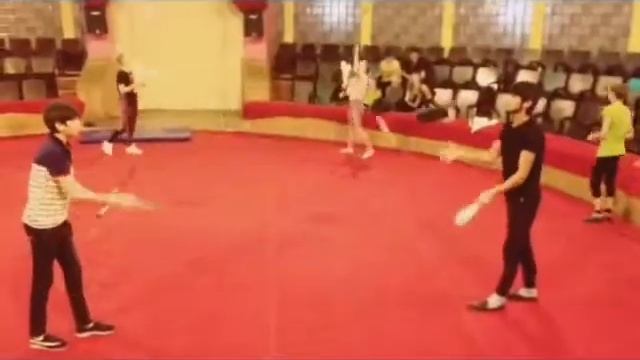 Мы таджики ( Жонглирования с кинжалом)