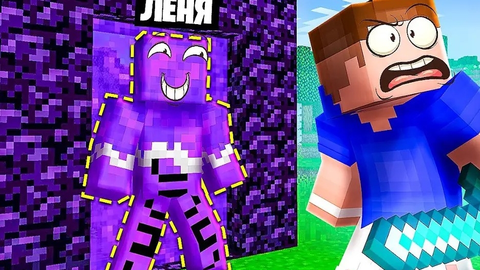 Безумные КАМУФЛЯЖНЫЕ прятки в Майнкрафт! Minecraft