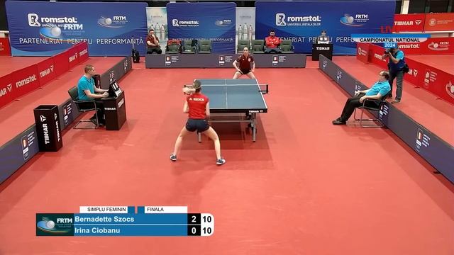 Bernadette Szocs vs Irina Ciobanu | Final 2024 Romanian Championship