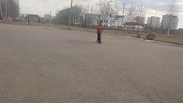 Катание на скейтборде от первого лица
