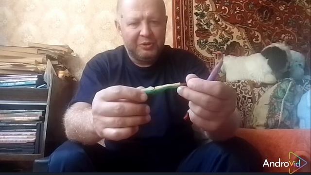 Изготовление поролоновых рыбок с шерстяной ниткой.mp4