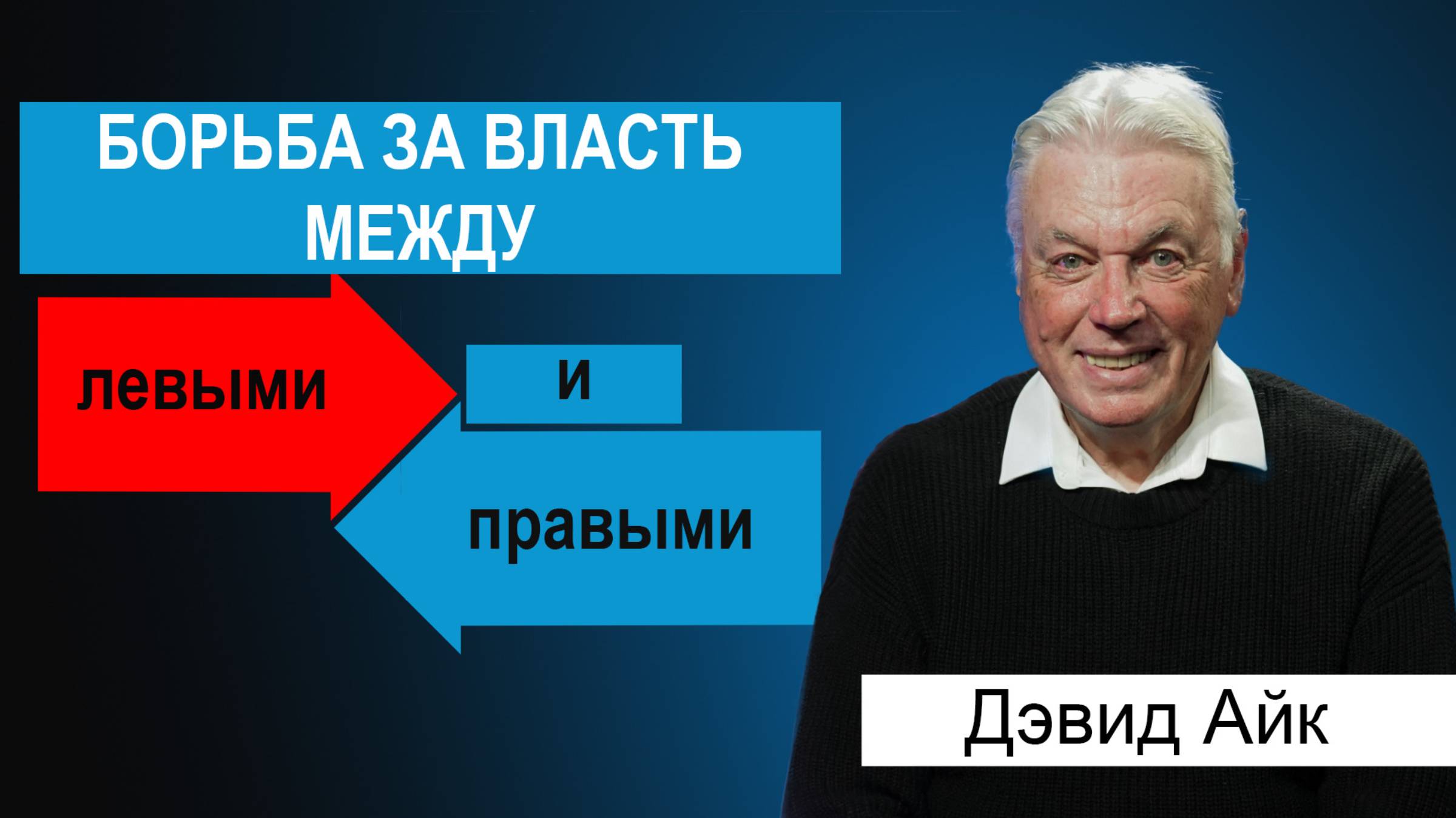 Дэвид Айк: Борьба за власть между левыми и правыми? За кулисами и те, и другие управляются одним!