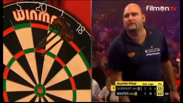 2016 BDO World Darts Championship Quarter Final Durrant vs Waites