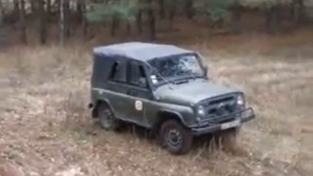 Разведка с УАЗ клубом