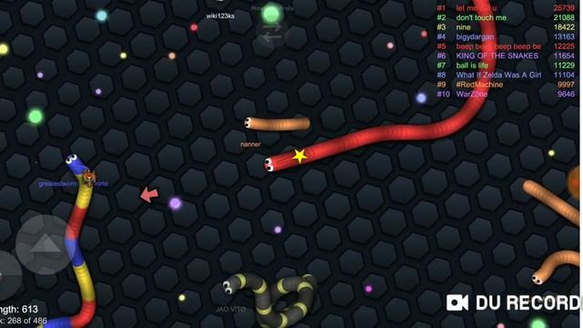Slither.io - червяк