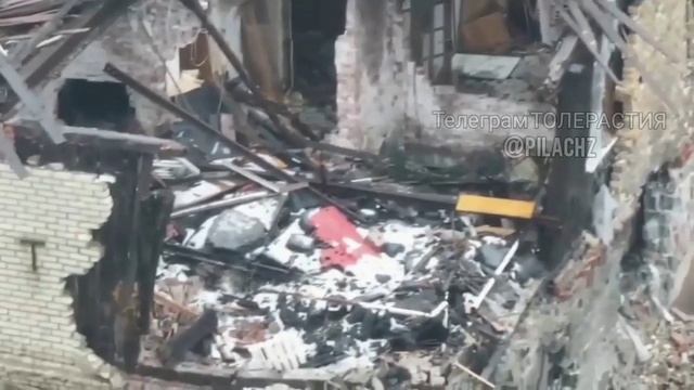 Xoxол залез в разбитый теремок, чтобы сбить наш разведывательный дрон