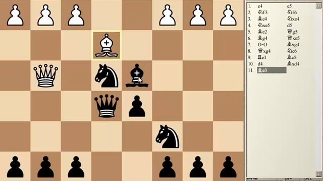 3-Minute Chess on ICC - #13 - PETROV DEFENCE