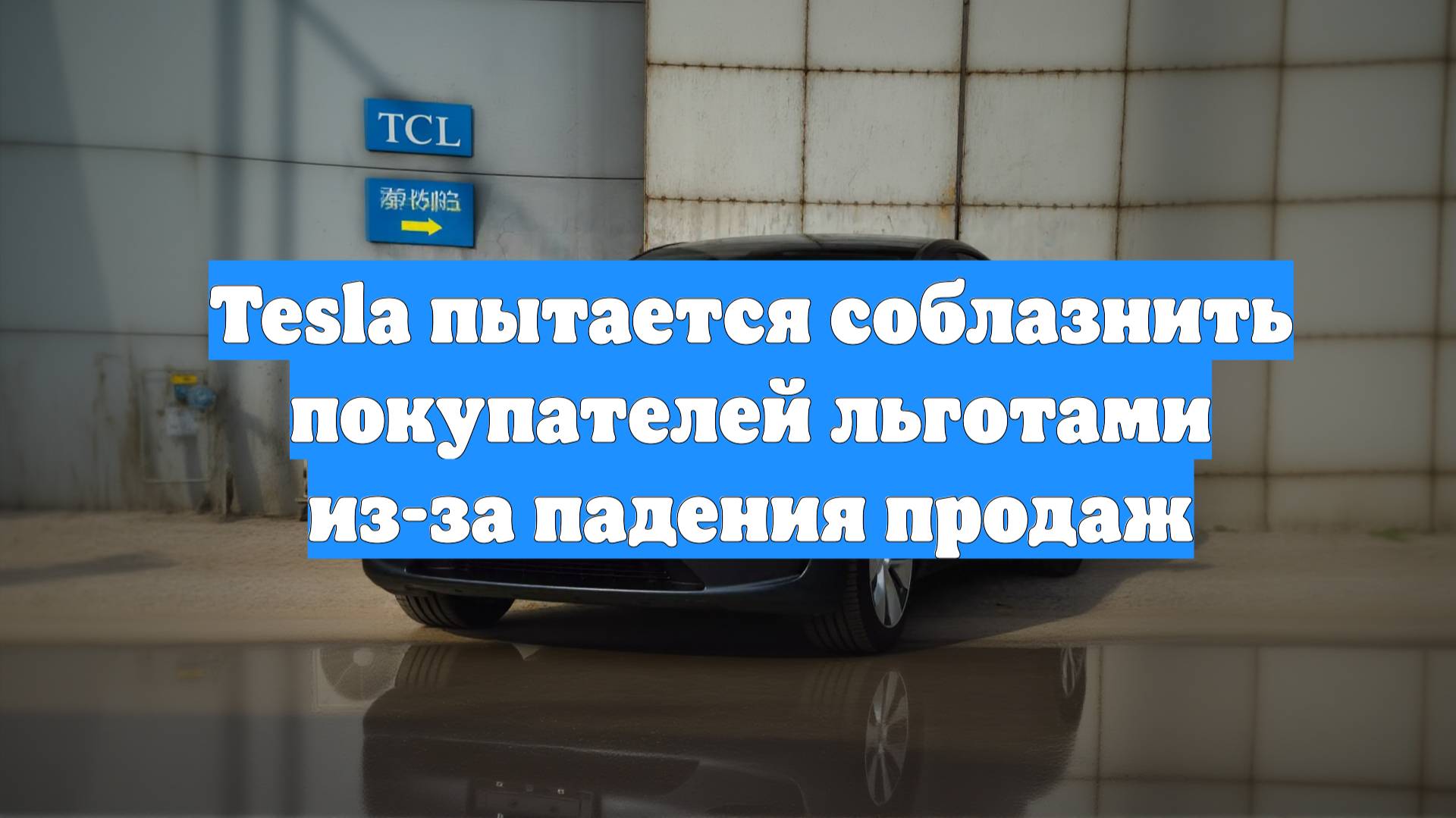 Tesla пытается соблазнить покупателей льготами из-за падения продаж