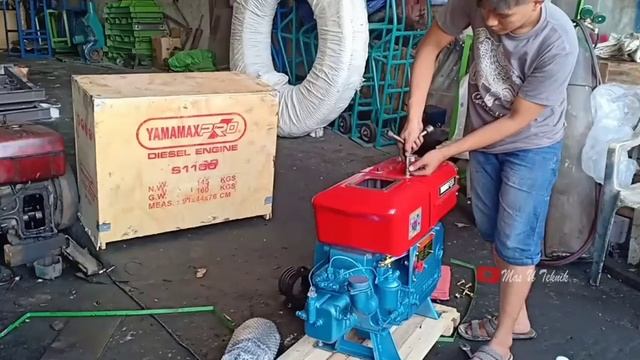 Bongkar Peti Engine Yamamax zs1100/16 pk Dilepas jadi tanpa tangki