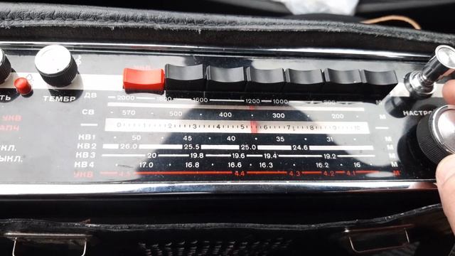Рабата радиоприемника Маяк-2 в УКВ диапазоне