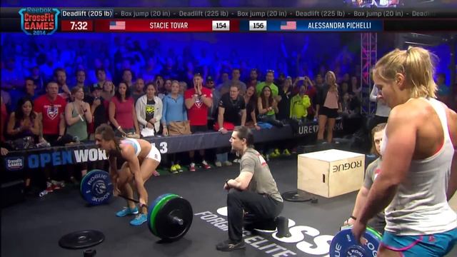 Stacie Tovar vs. Alessandra Pichelli — CrossFit Open Announcement 14.3