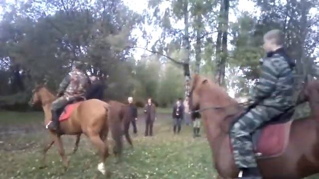 Тренировочный выезд в лес