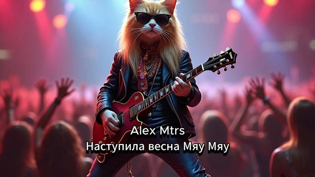 Наступила весна Мяу Мяу - Alex Mtrs веселая песня про весну и котов слушать музыку