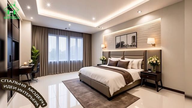 Спальня модерн минимализм фото идеи для вдохновения 🛏️ (22)