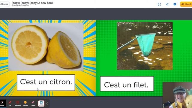 French for kids lesson 3.3 (part 3) mini book #french #isound #ananas