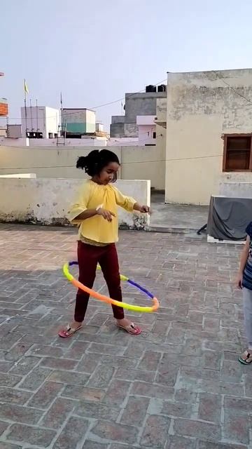 The best hula hoop challenge 🤣#shorts #viral