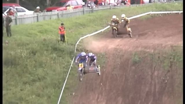 Sidecar motocross racing World championship Estonia GP 2000 Jaanikese