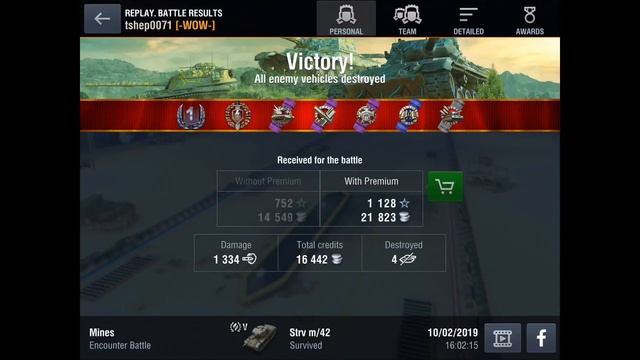 Tshep0071 plays Strv M-42 & Vickers Mk F - why rush to tier 6 plus so much red hot Swedish love