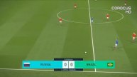 PES 2018 - Russia vs Brazil | Россия - Бразилия