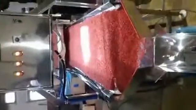 Linija za mlevenje zamrznute maline u griz(Sa automackom vagom)