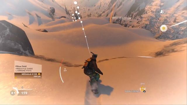 STEEP (FR) - FREERIDE MULTI/COOP | GAMEPLAY (PC 4k 60FPS) | WINGSUIT SNOW SKI